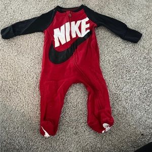 Nike footed pjs